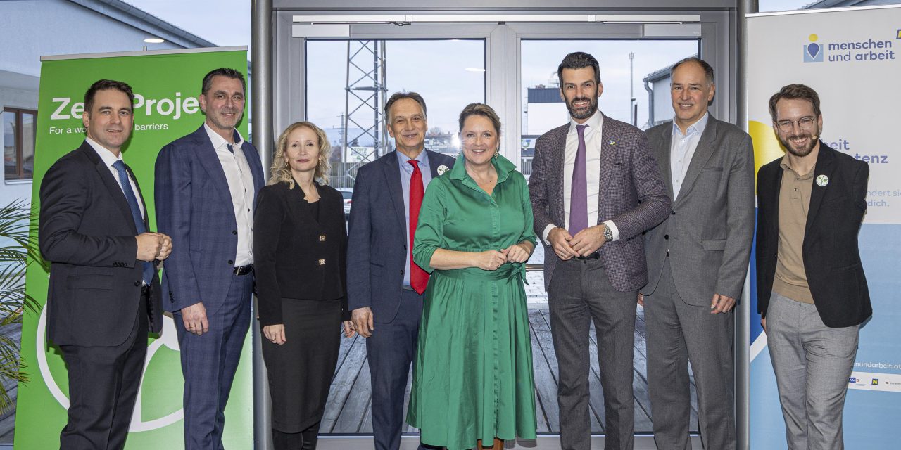 ZPU 2025: V.l.n.r.: Robert Lagler, Günther Widy, Karmen Frena, Michael Pichler, Susanne Rosenkranz, Udo Landbauer, Rainer Irschik, Andreas Onea